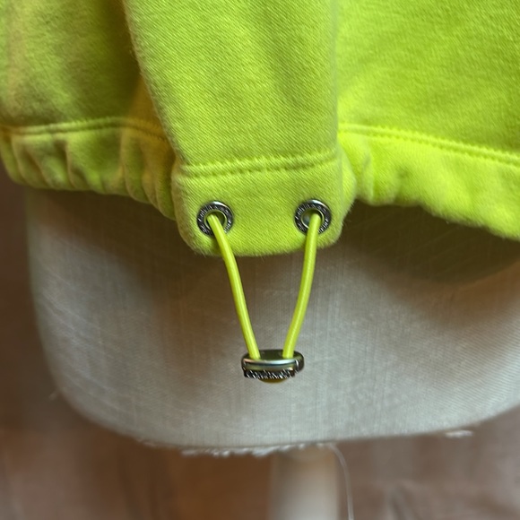 Calvin Klein neon hoodie size small super cute - Picture 5 of 6